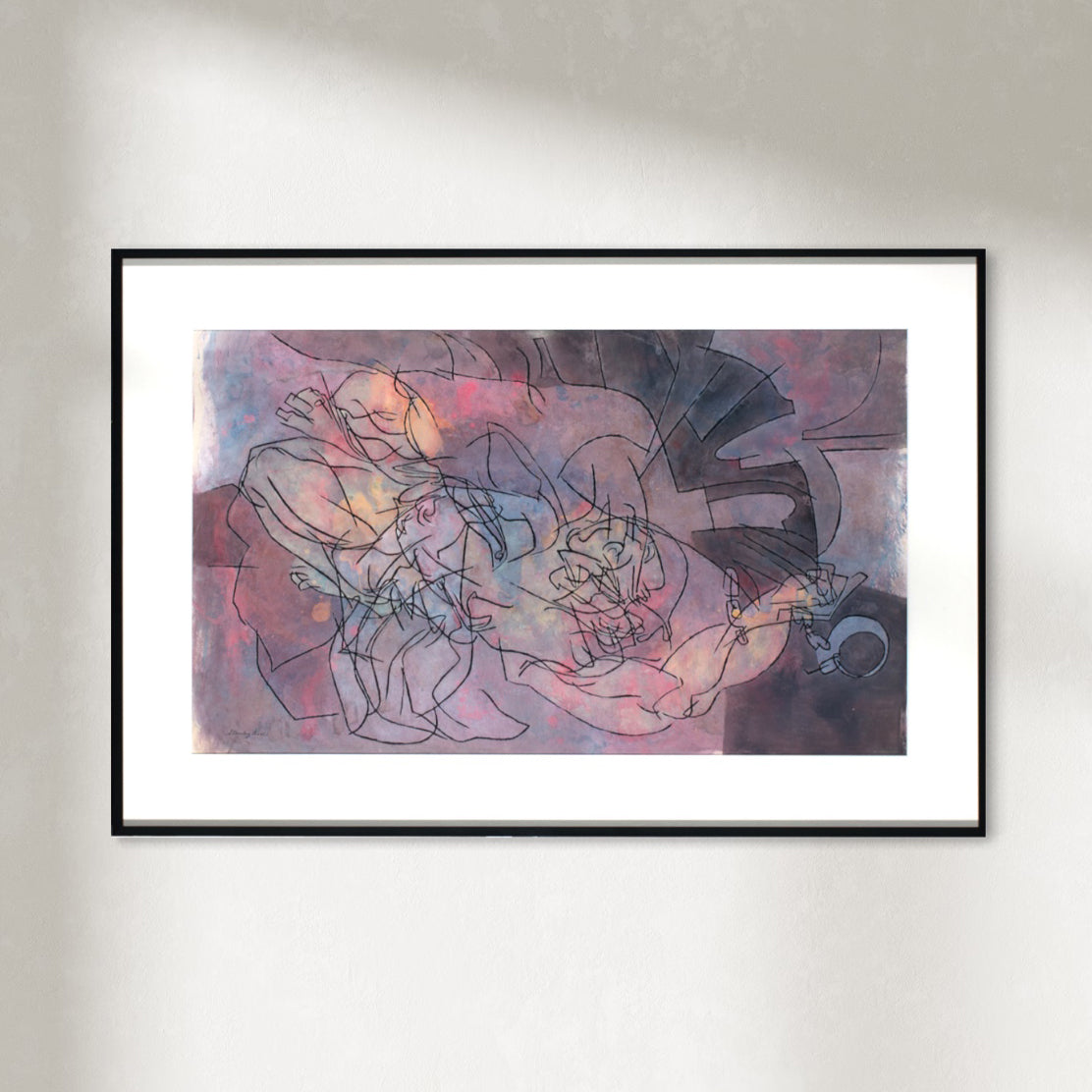 Amor Rouge - Original Modern Painting *