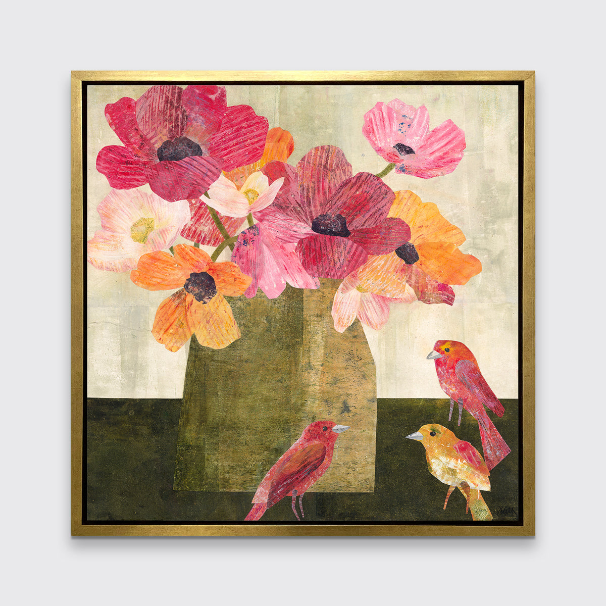 Anemones - Open Edition Canvas Print