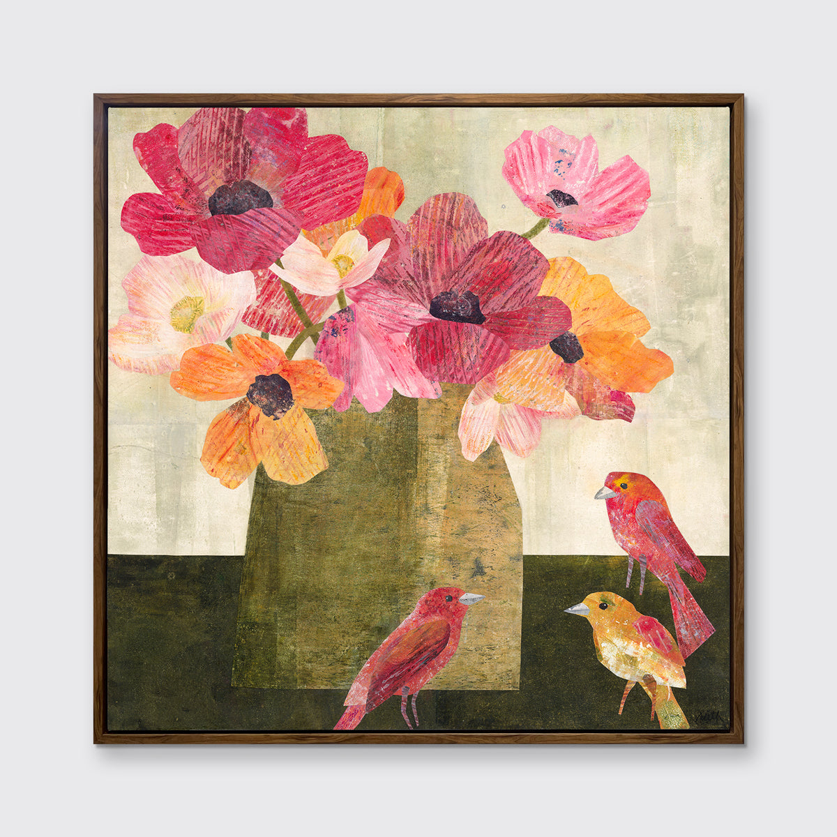 Anemones - Open Edition Canvas Print