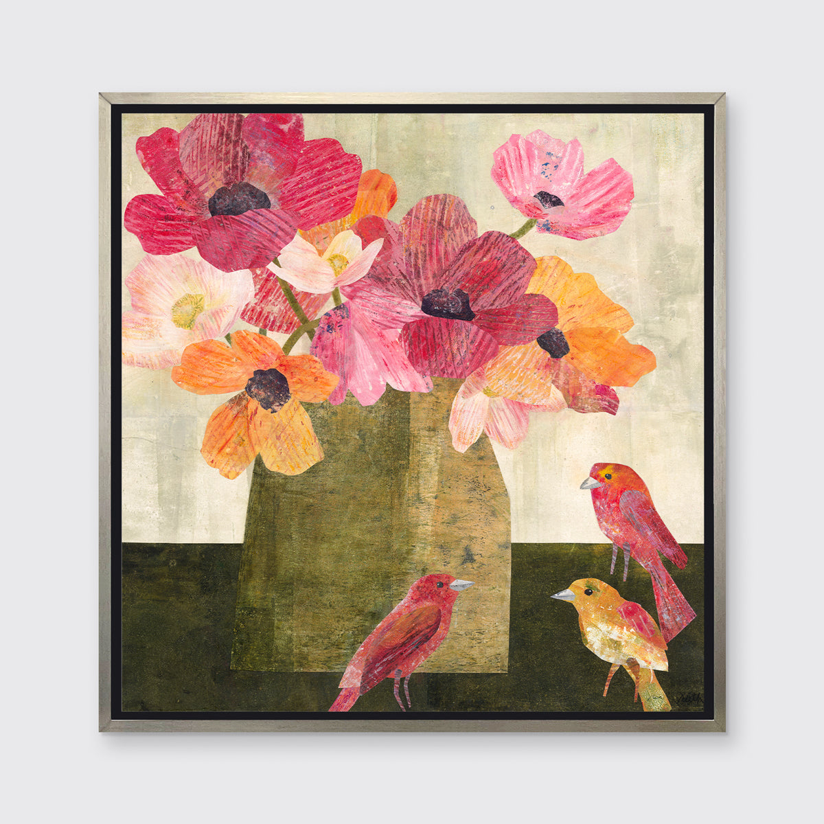 Anemones - Open Edition Canvas Print