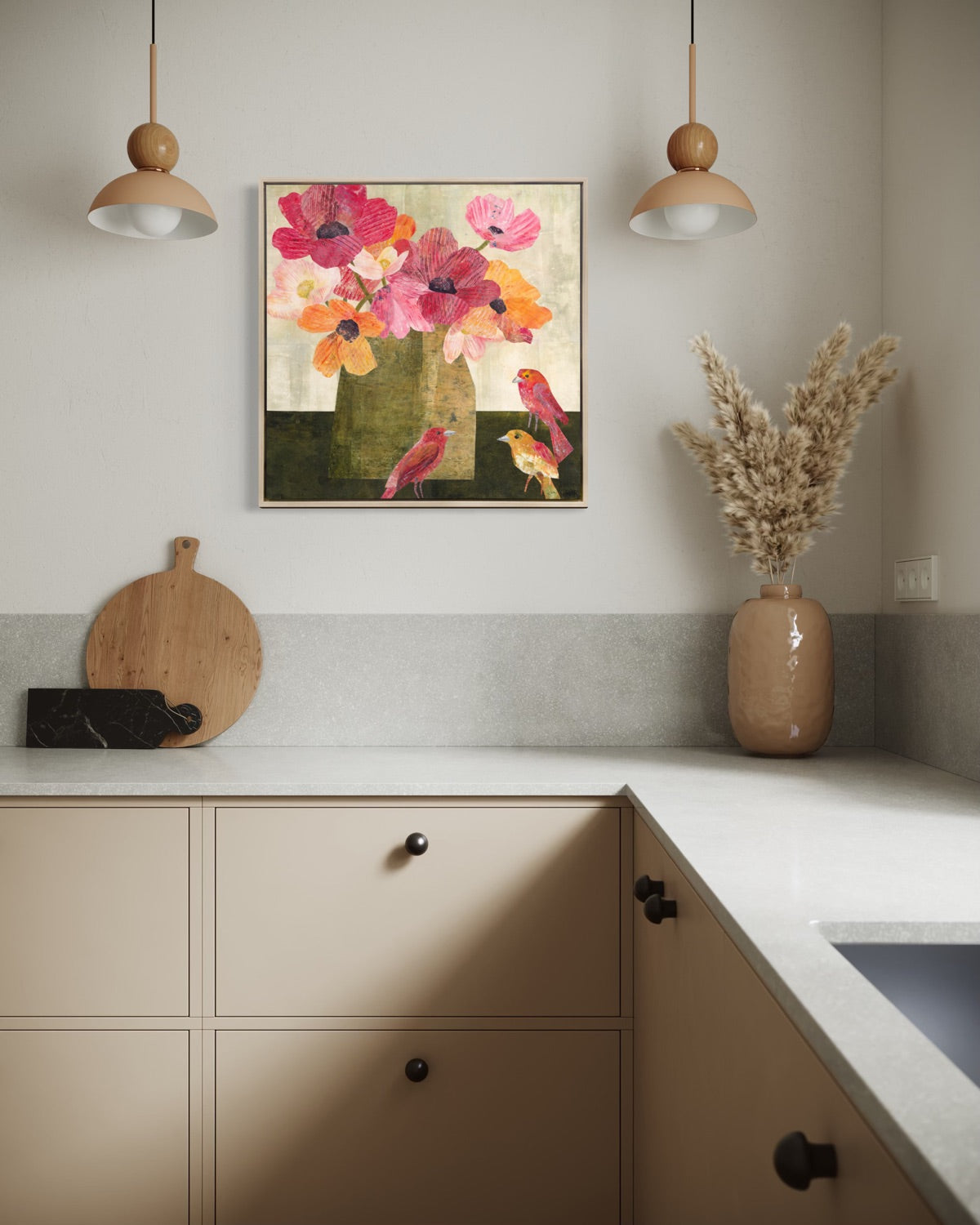 Anemones - Open Edition Canvas Print