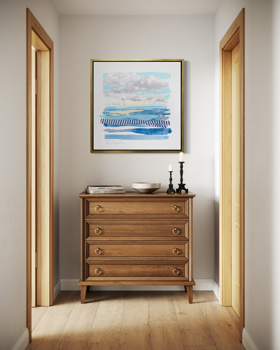 Atlantic Stripes 6 - Open Edition Canvas Print