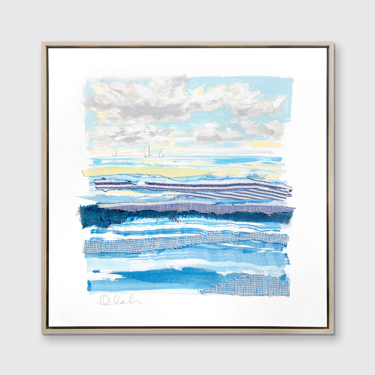 Atlantic Stripes 7 - Open Edition Canvas Print