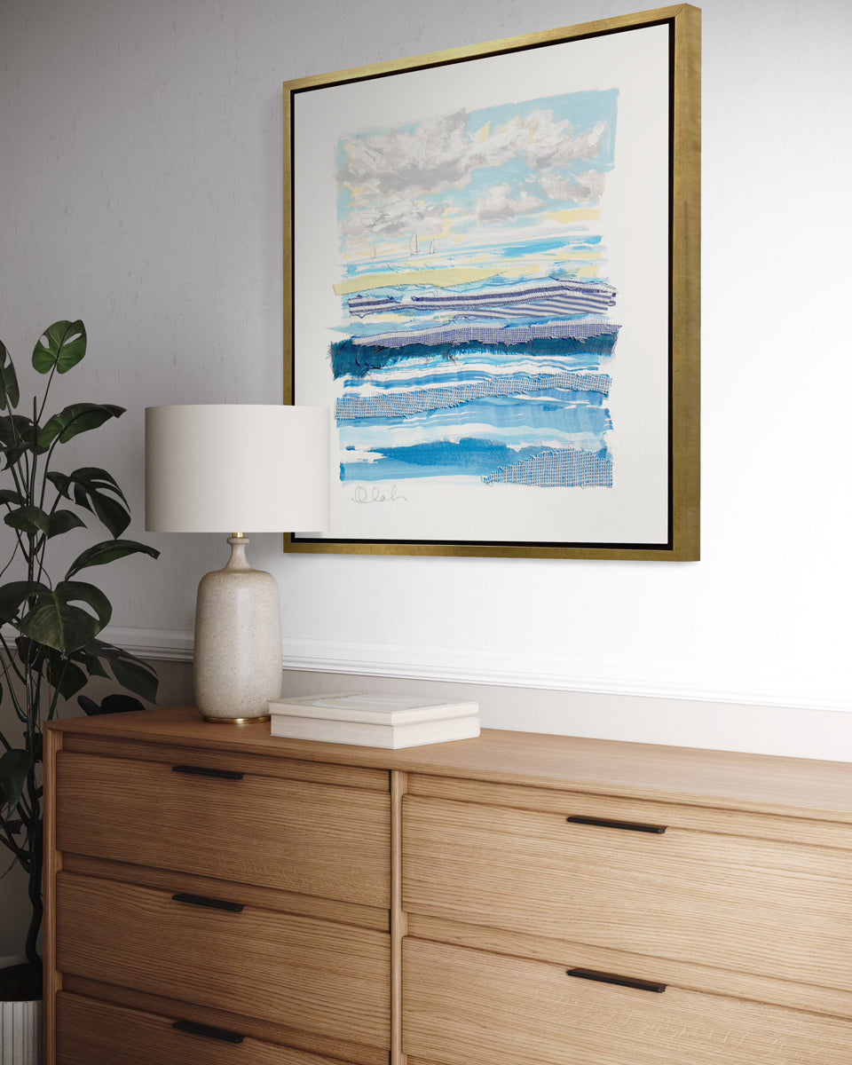 Atlantic Stripes 7 - Open Edition Canvas Print