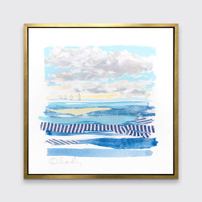 Atlantic Stripes 6 - Open Edition Canvas Print