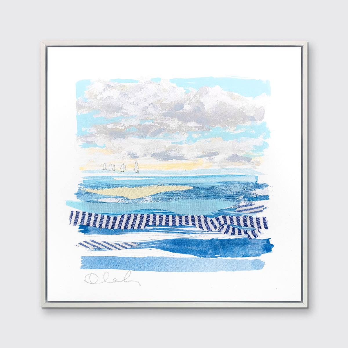 Atlantic Stripes 6 - Open Edition Canvas Print