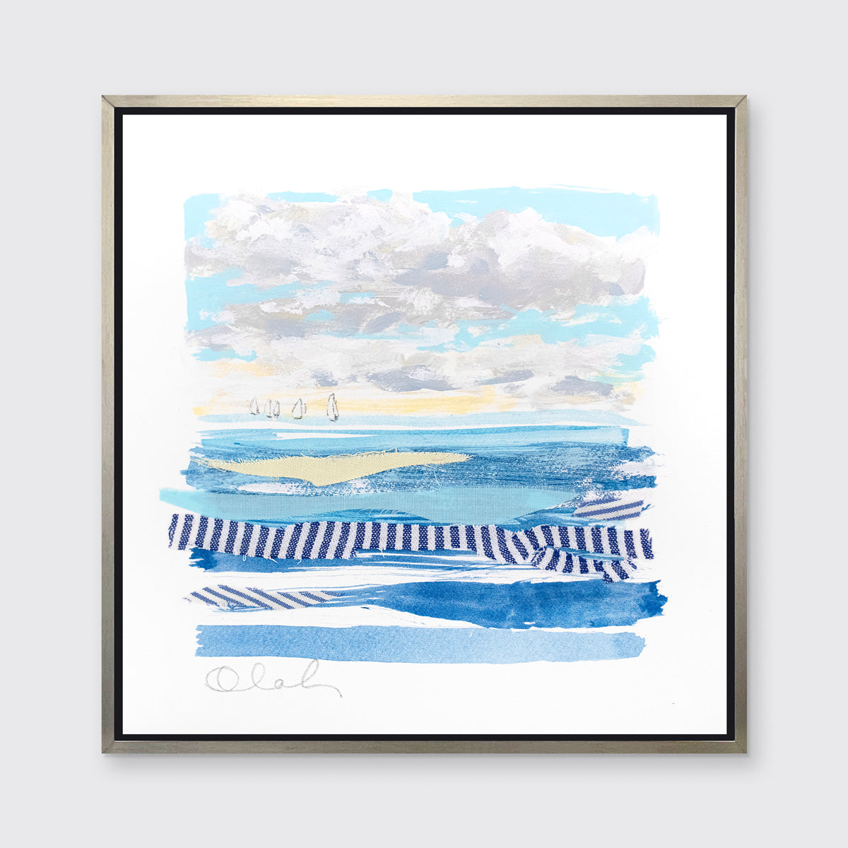 Atlantic Stripes 6 - Open Edition Canvas Print