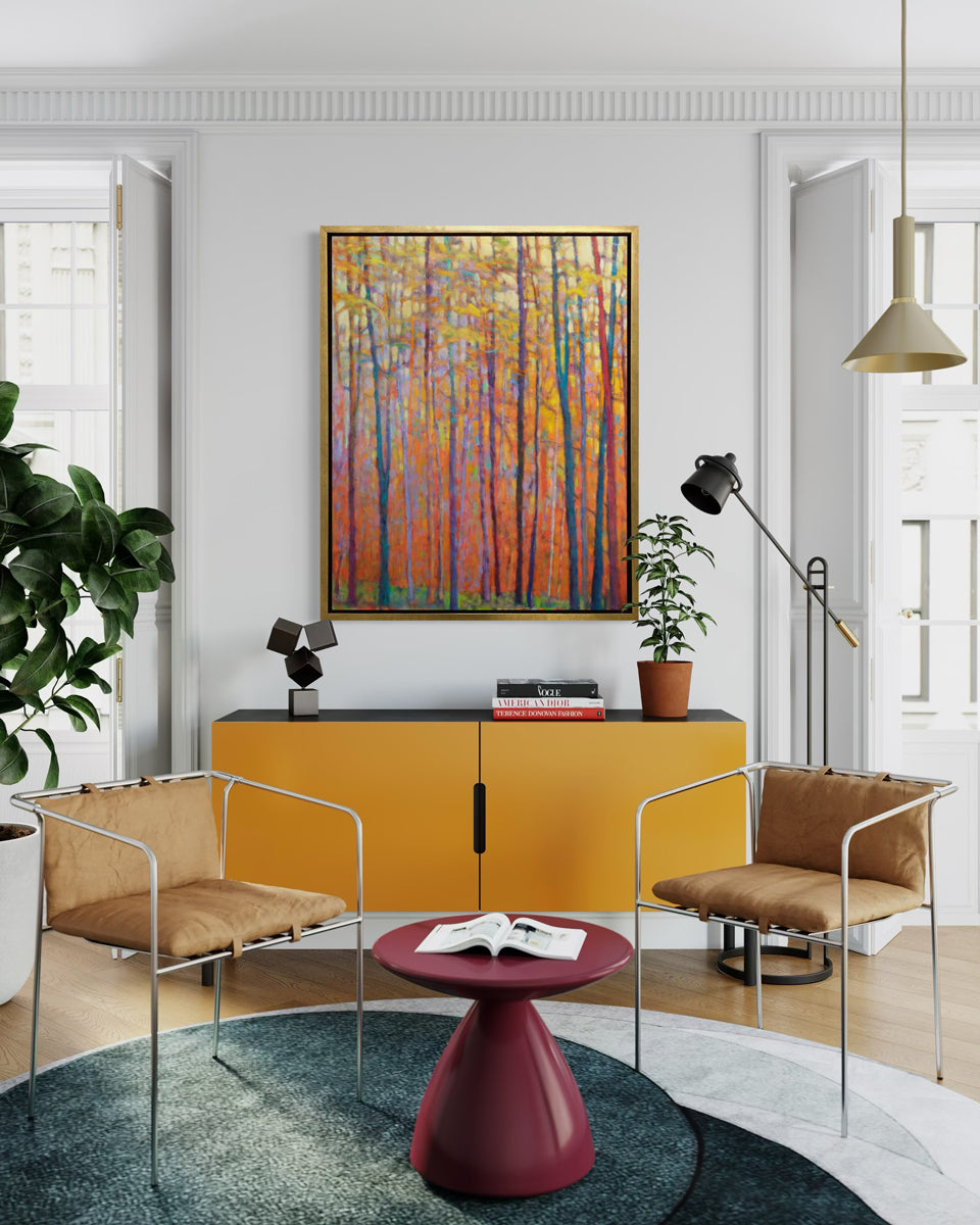 Autumn Coming Through - Limited Edition Canvas Print