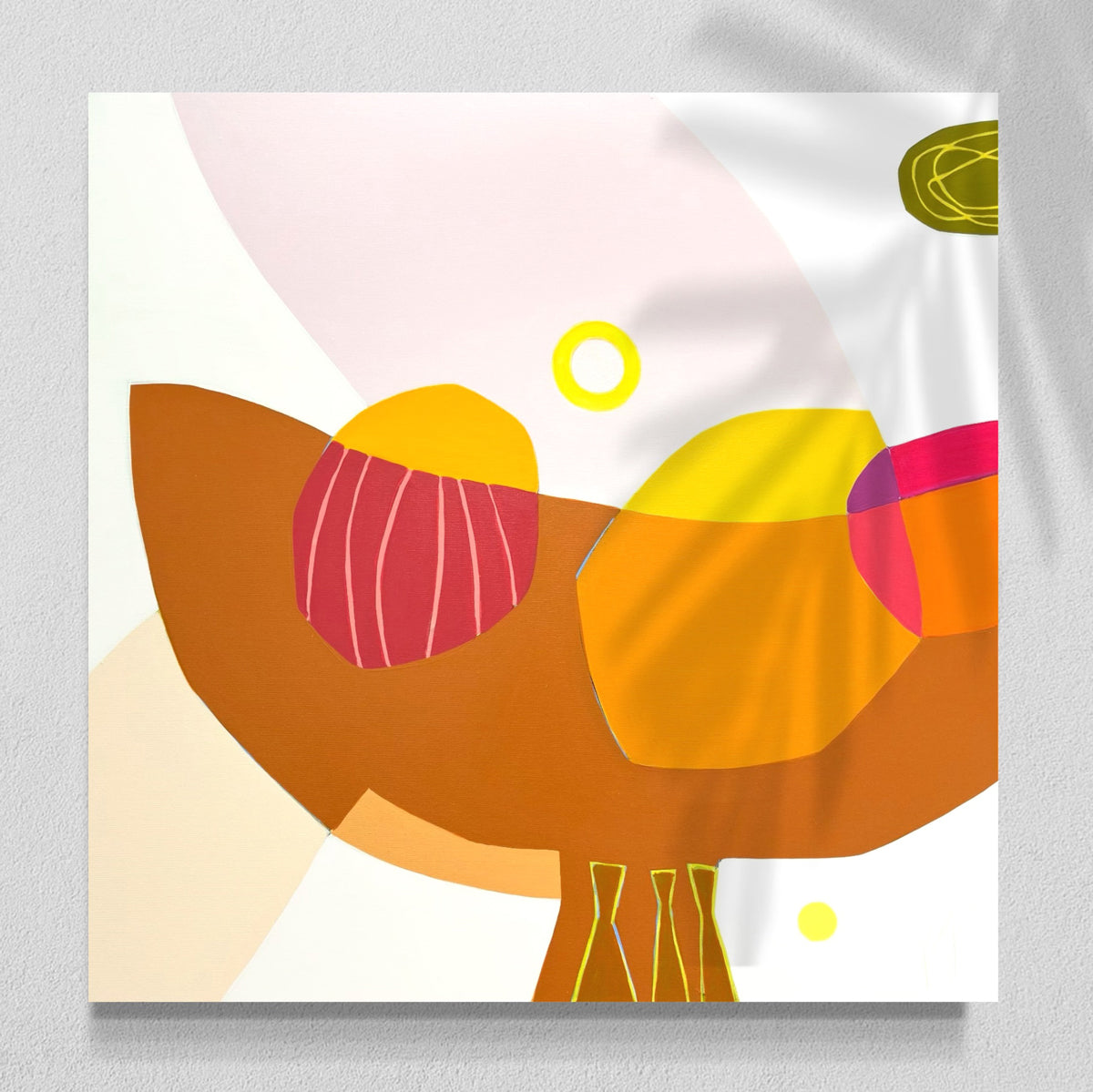 Backyard Bounty - Original Painting *