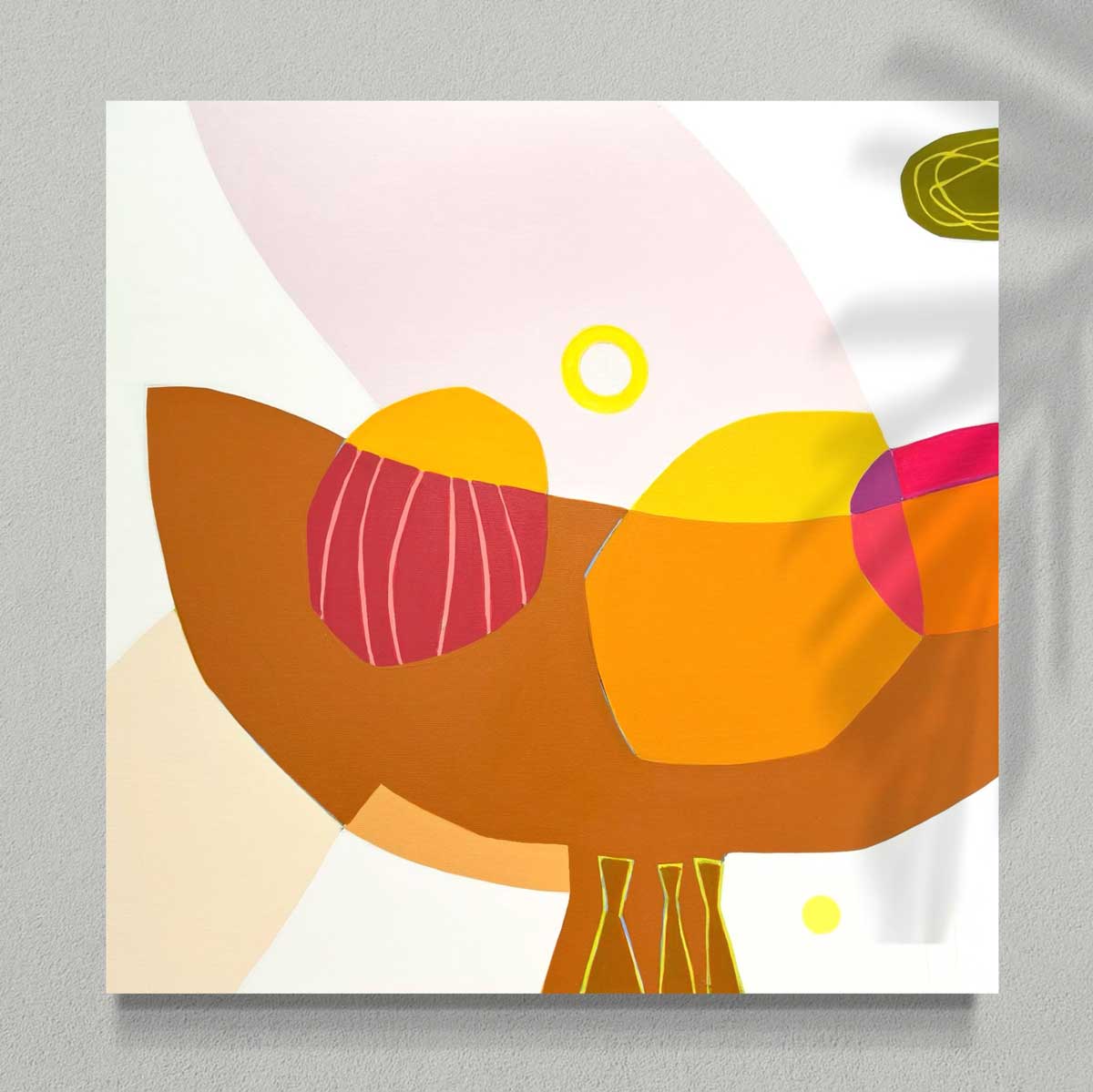 Backyard Bounty - Original Painting *