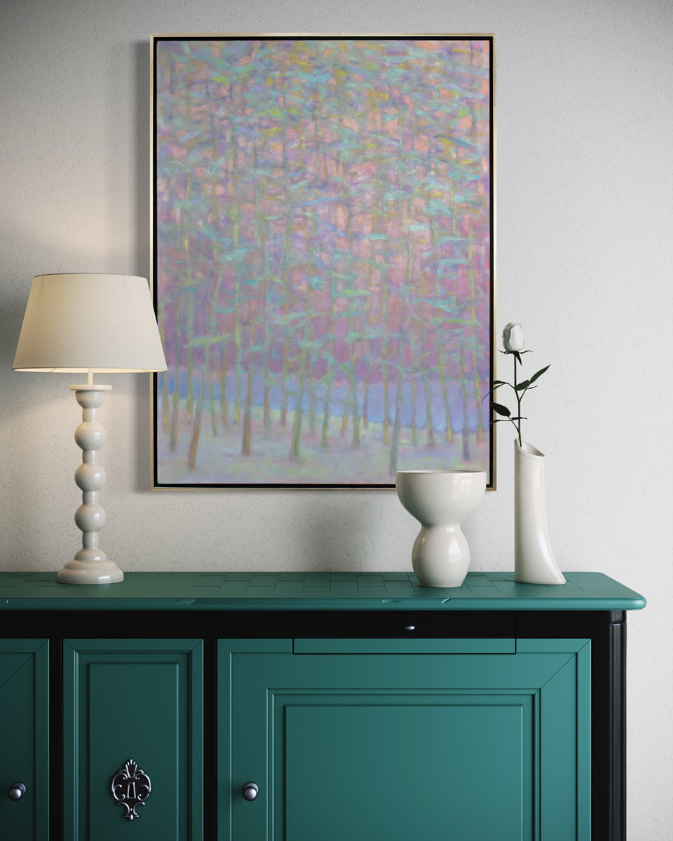 Before the Sun Reaches the Creek - Original Painting