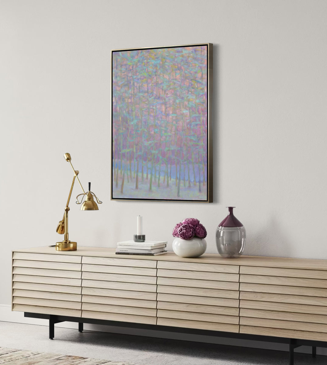 Before the Sun Reaches the Creek - Original Painting