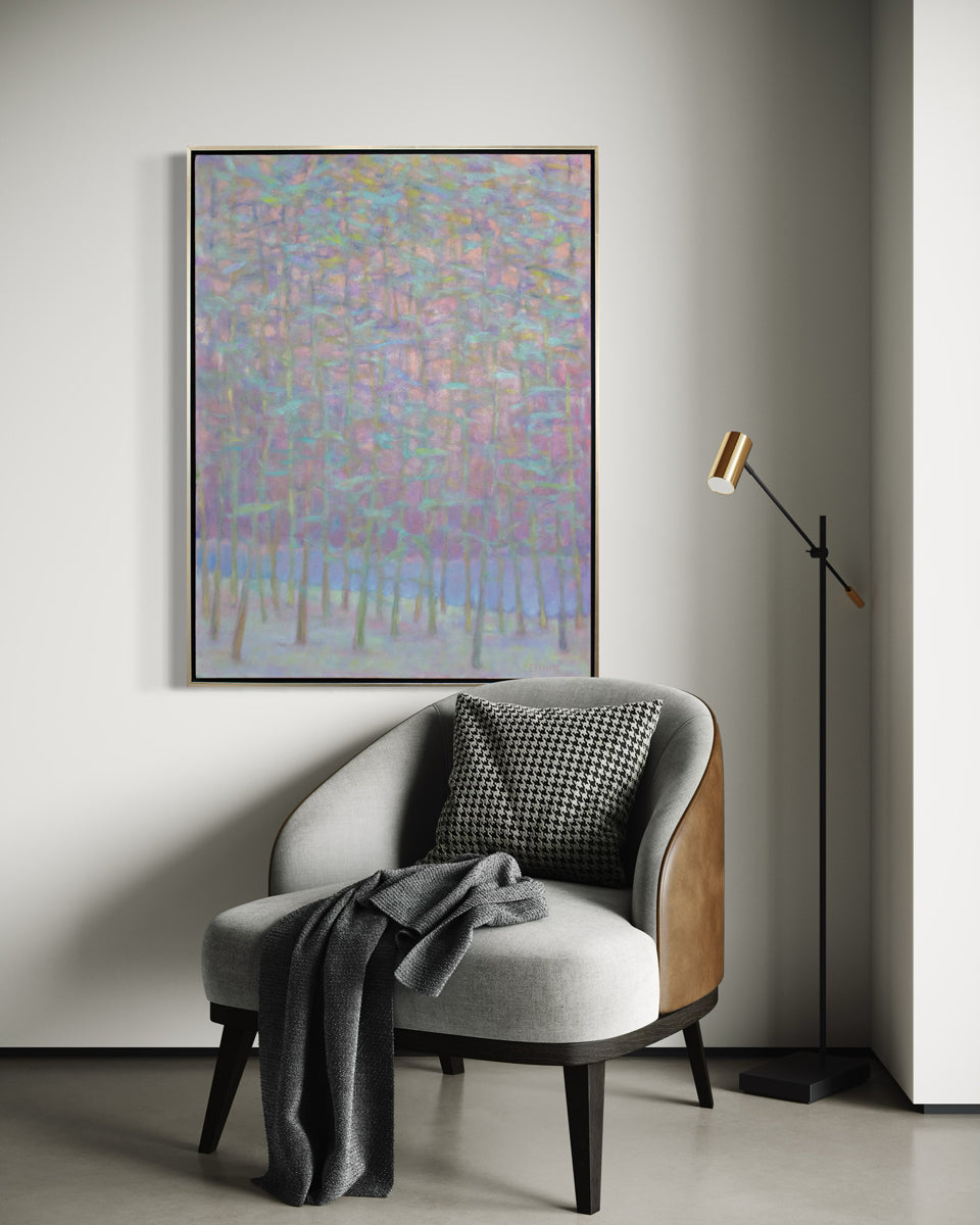 Before the Sun Reaches the Creek - Original Painting
