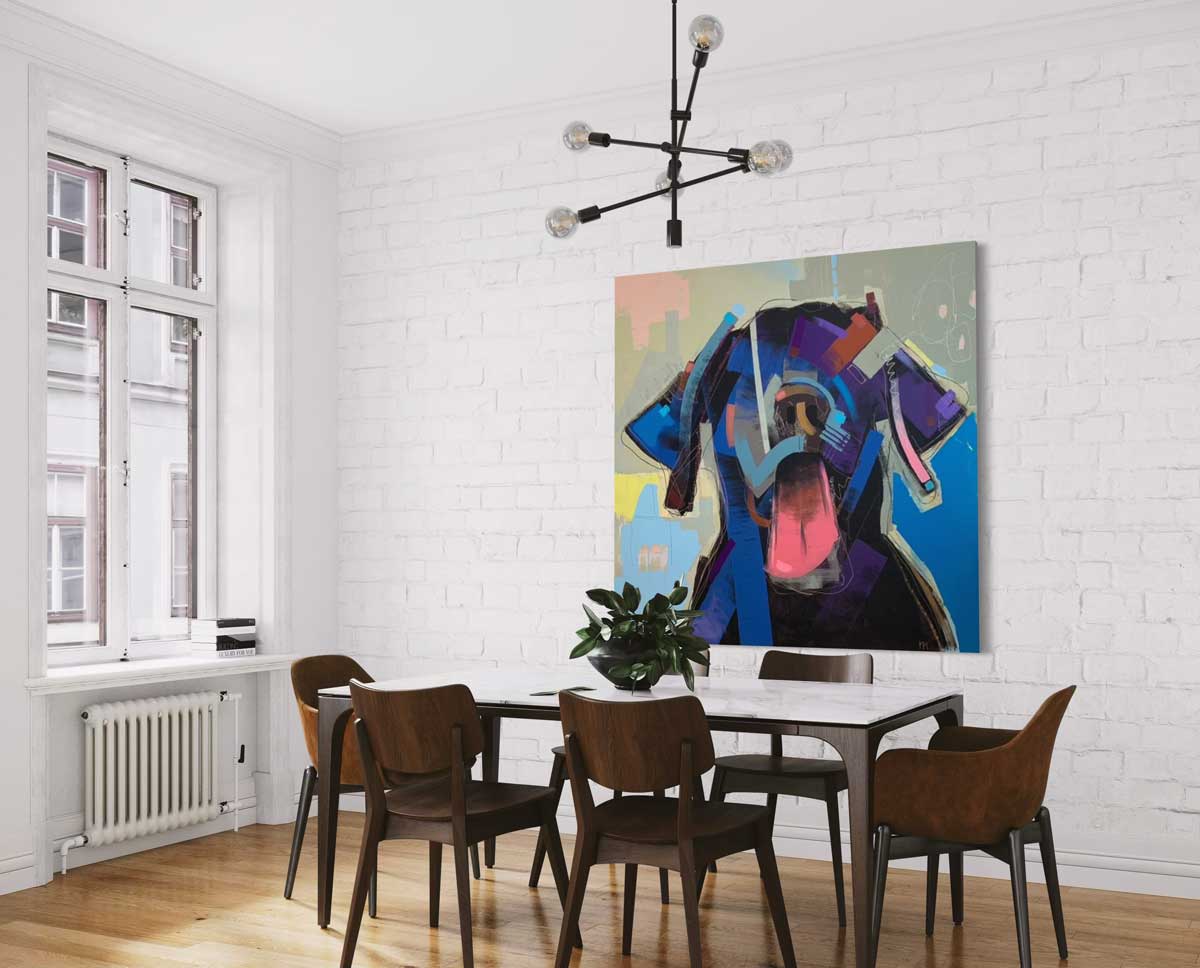 Big Blue - Original Painting