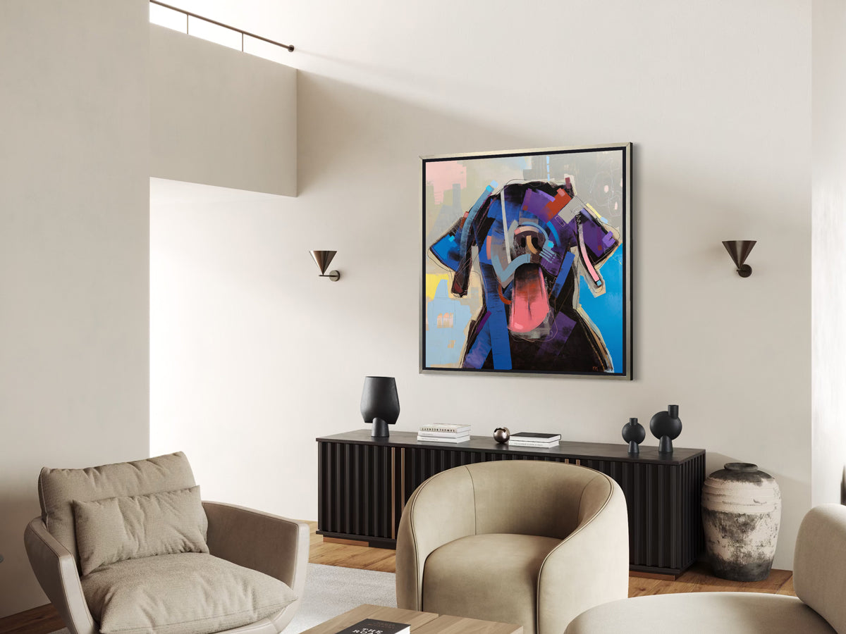 Big Blue - Limited Edition Canvas Print