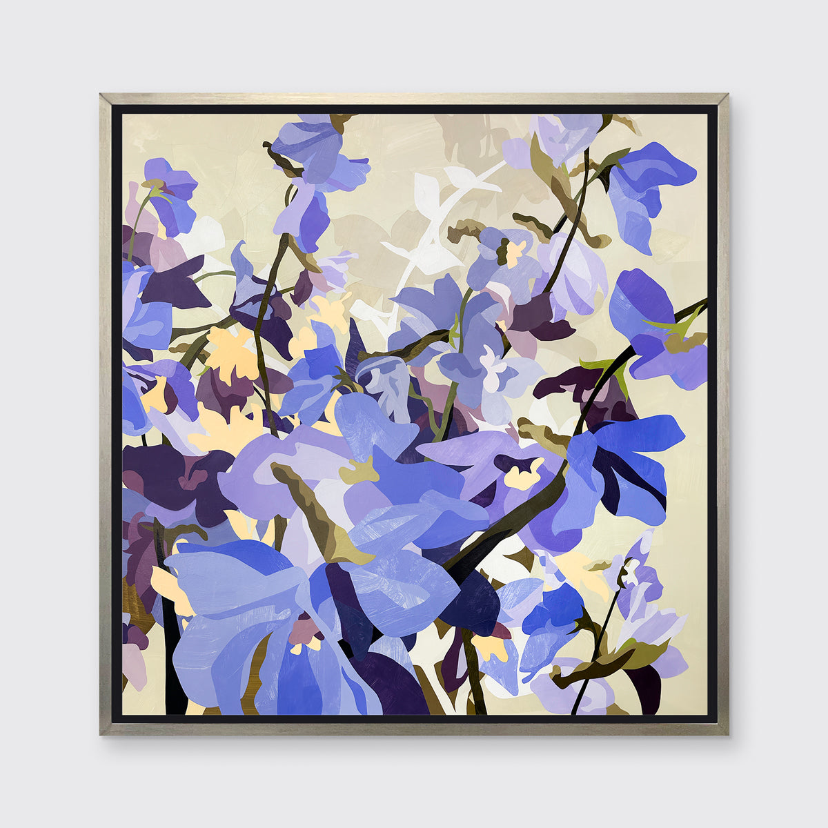 Blue Satin Sashes - Open Edition Canvas Print