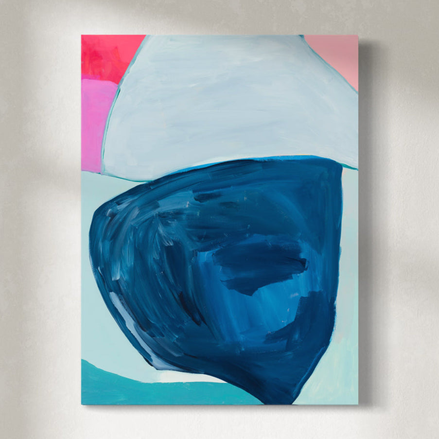 Blue (Golden) Ratio II - Original Painting *