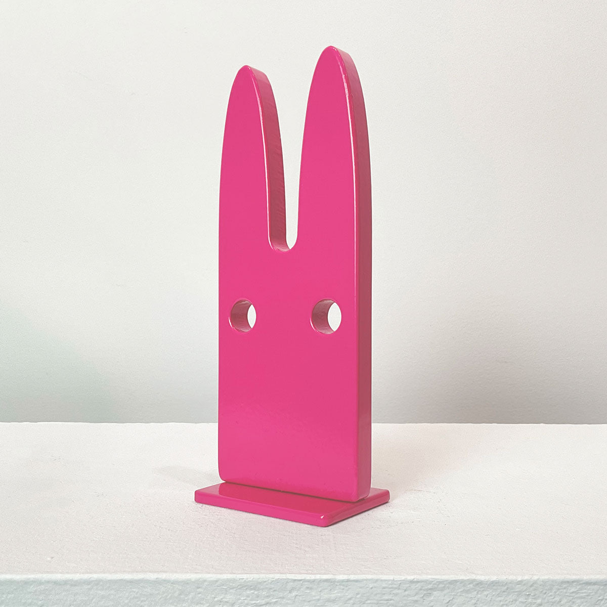Bunny (Pink) - Original Steel Sculpture