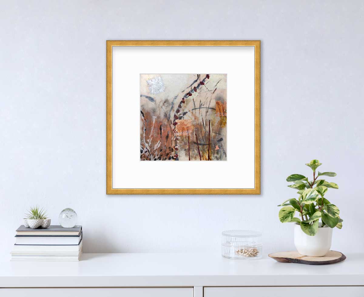 Burnished Trees - Open Edition Paper Print