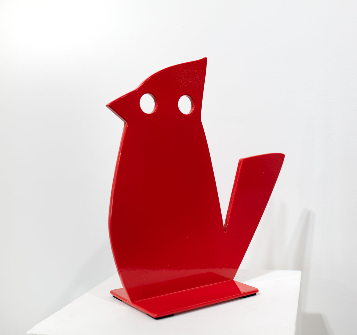 Cardinal - Original Steel Sculpture