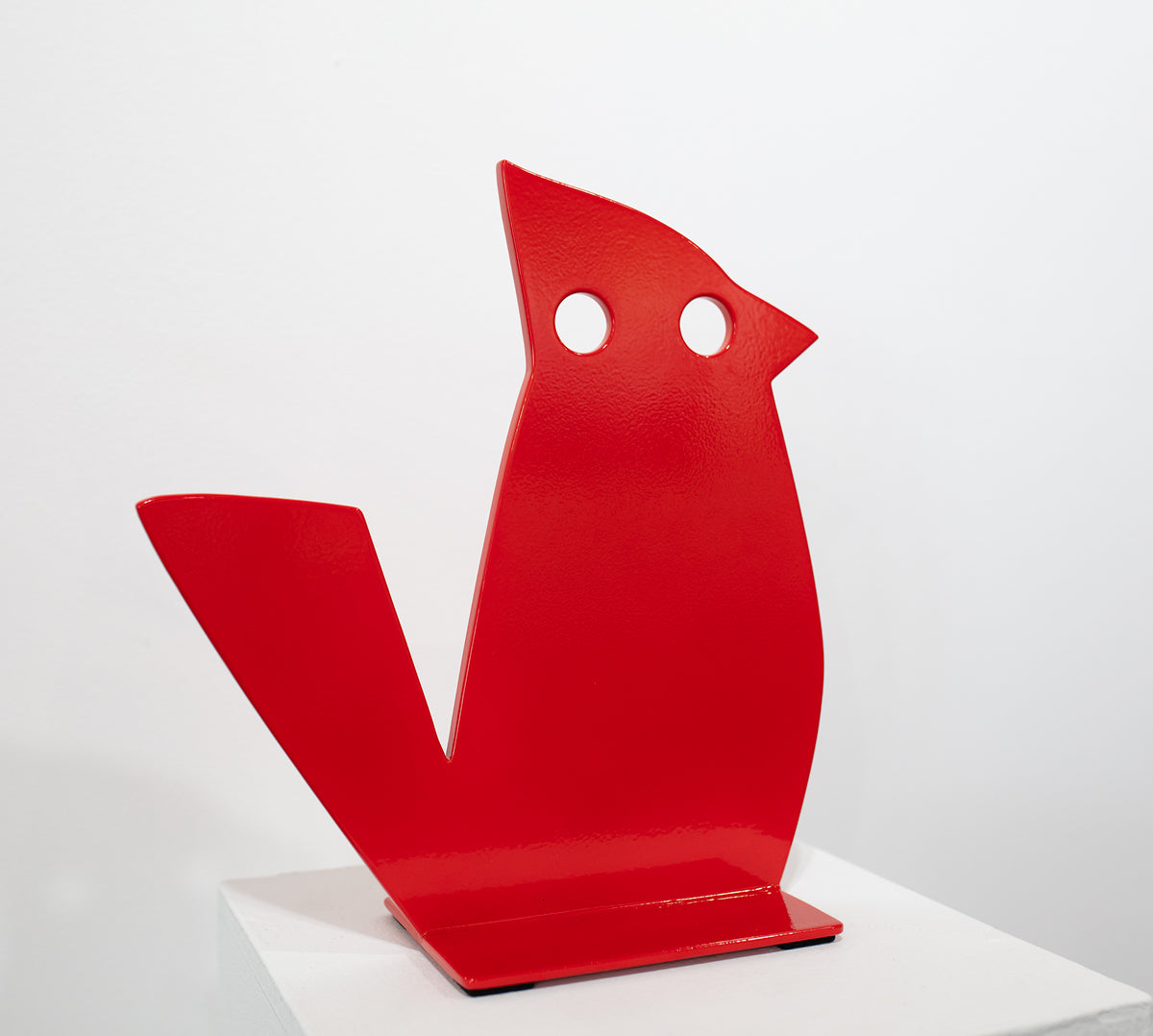 Cardinal - Original Steel Sculpture