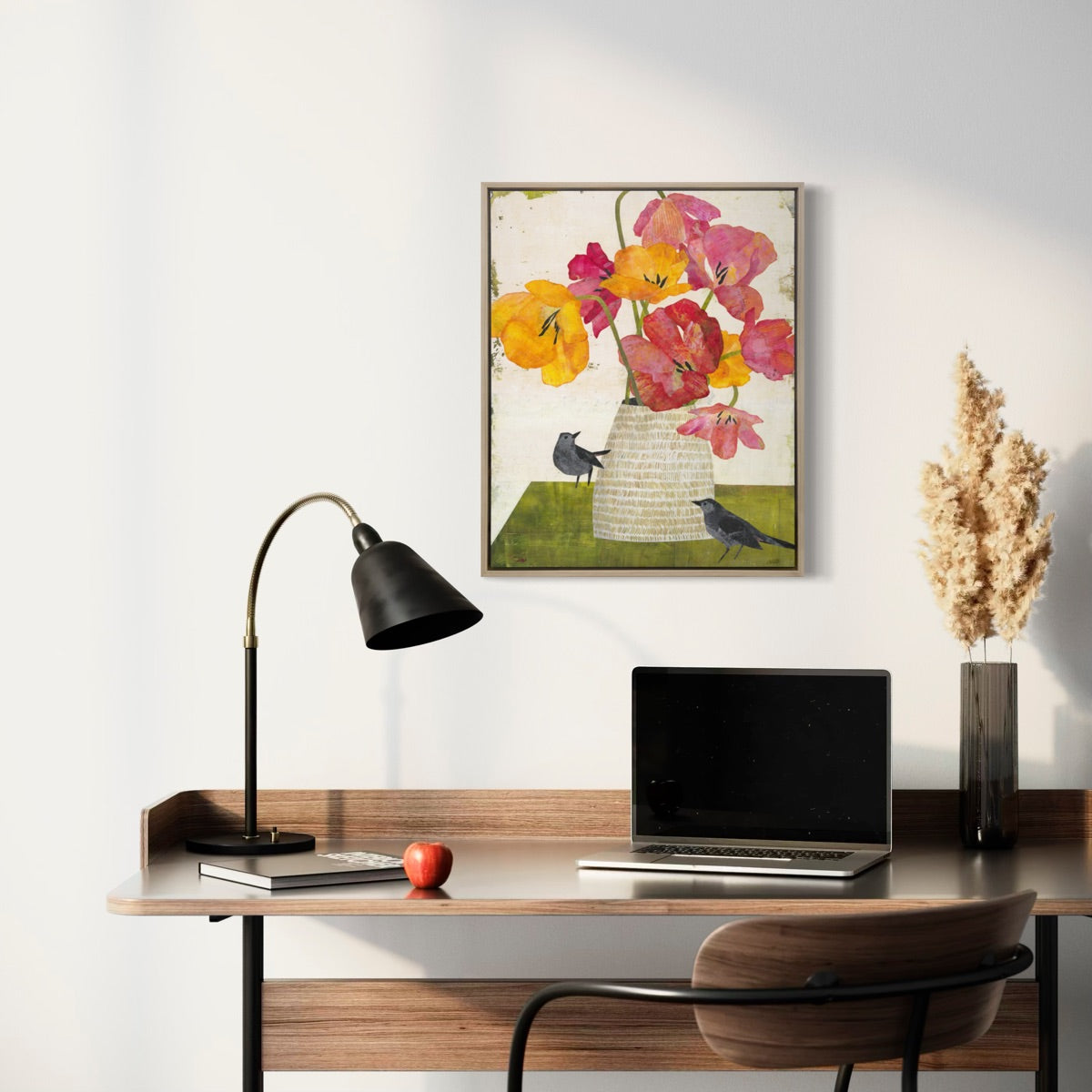 Catbirds - Open Edition Canvas Print
