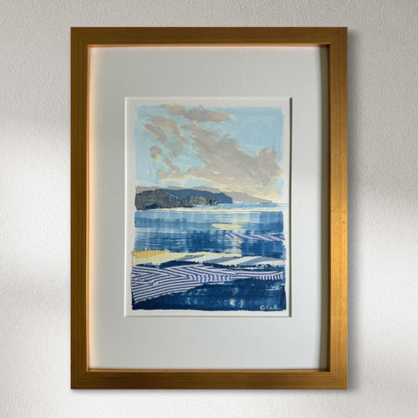 絵画 brim Chambray Surf 8 - Original Painting – Sorelle Gallery Fine Art