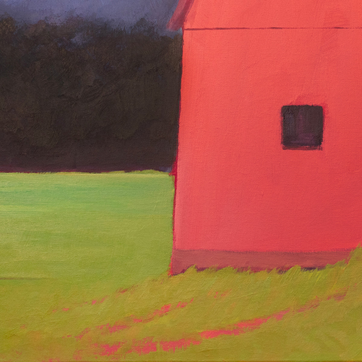 Cherry Red on Kent Road - Original Painting *