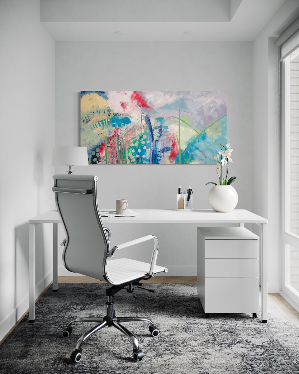 City's Edge - Original Painting