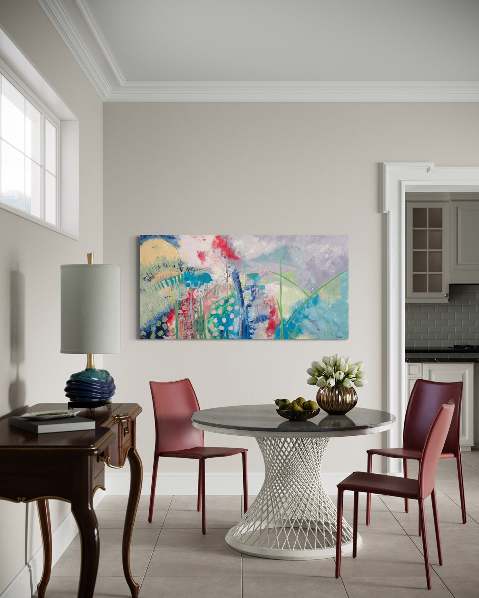 City's Edge - Original Painting
