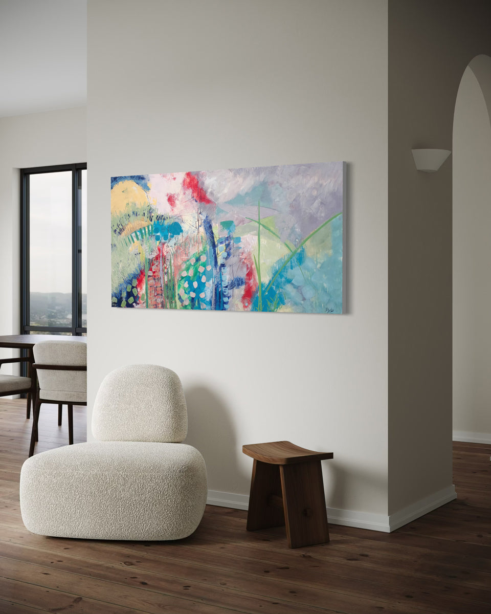 City's Edge - Original Painting
