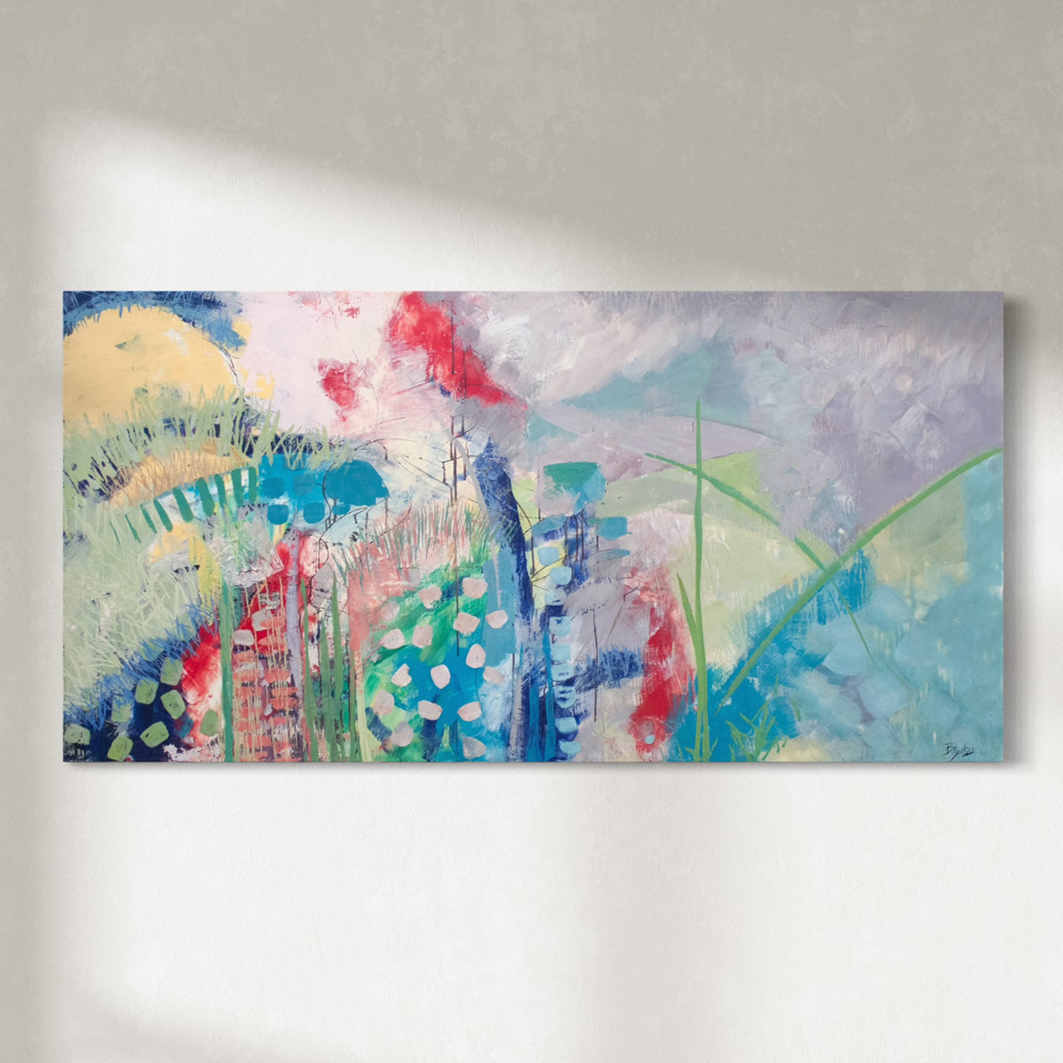 City's Edge - Original Painting