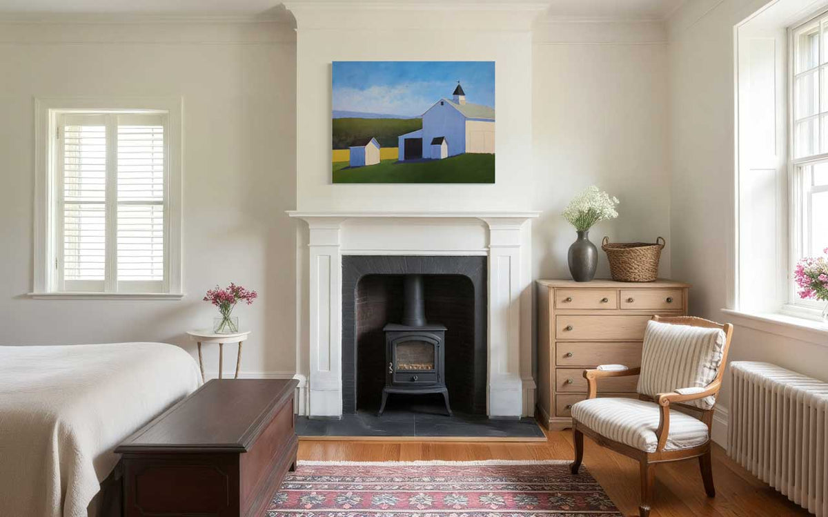 Clouds Over Bridgewater - Original Painting