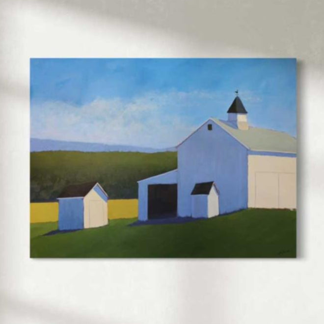 Clouds Over Bridgewater - Original Painting