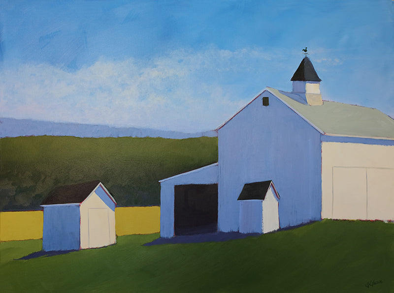 Clouds Over Bridgewater - Original Painting