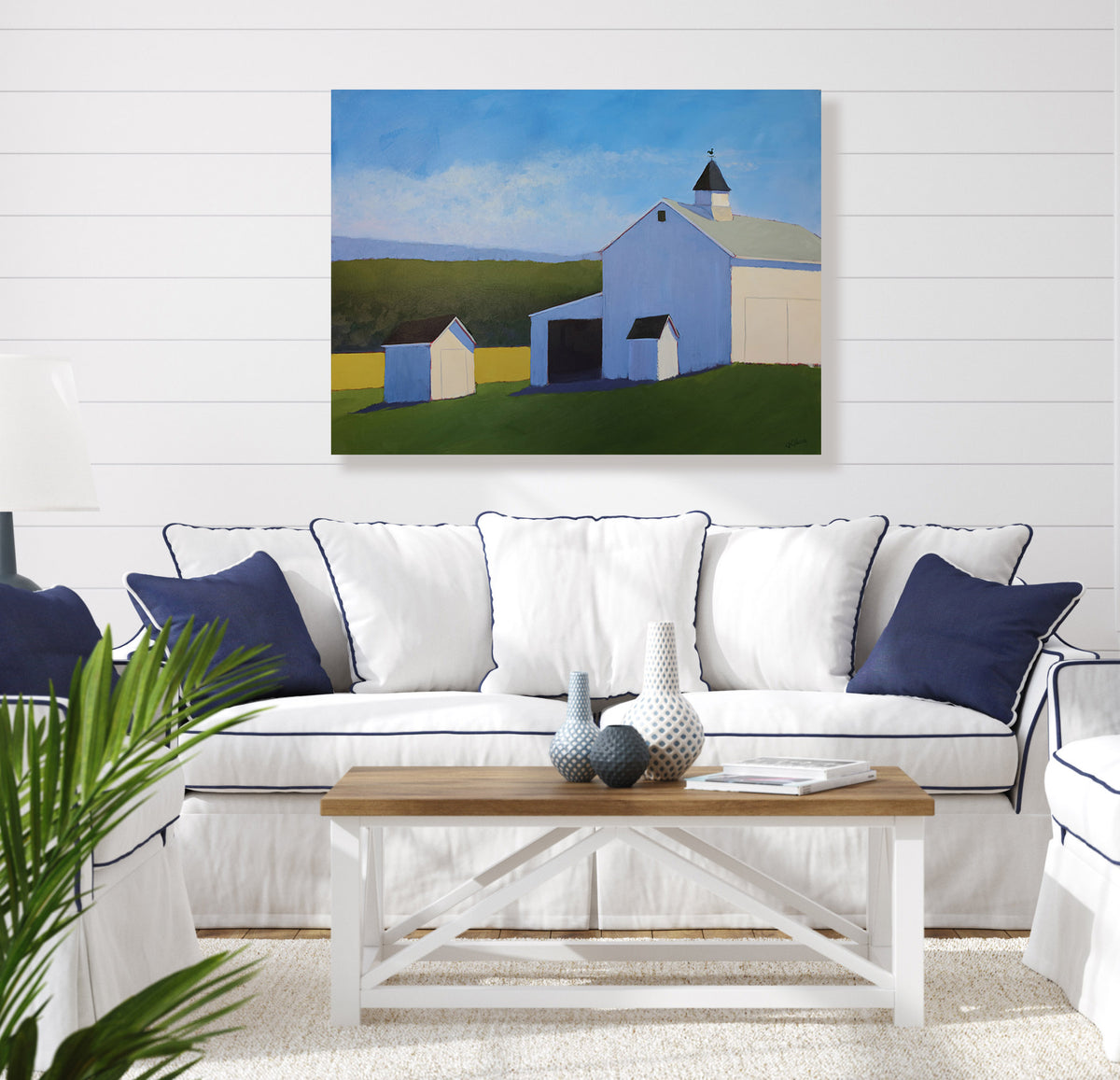 Clouds Over Bridgewater - Original Painting