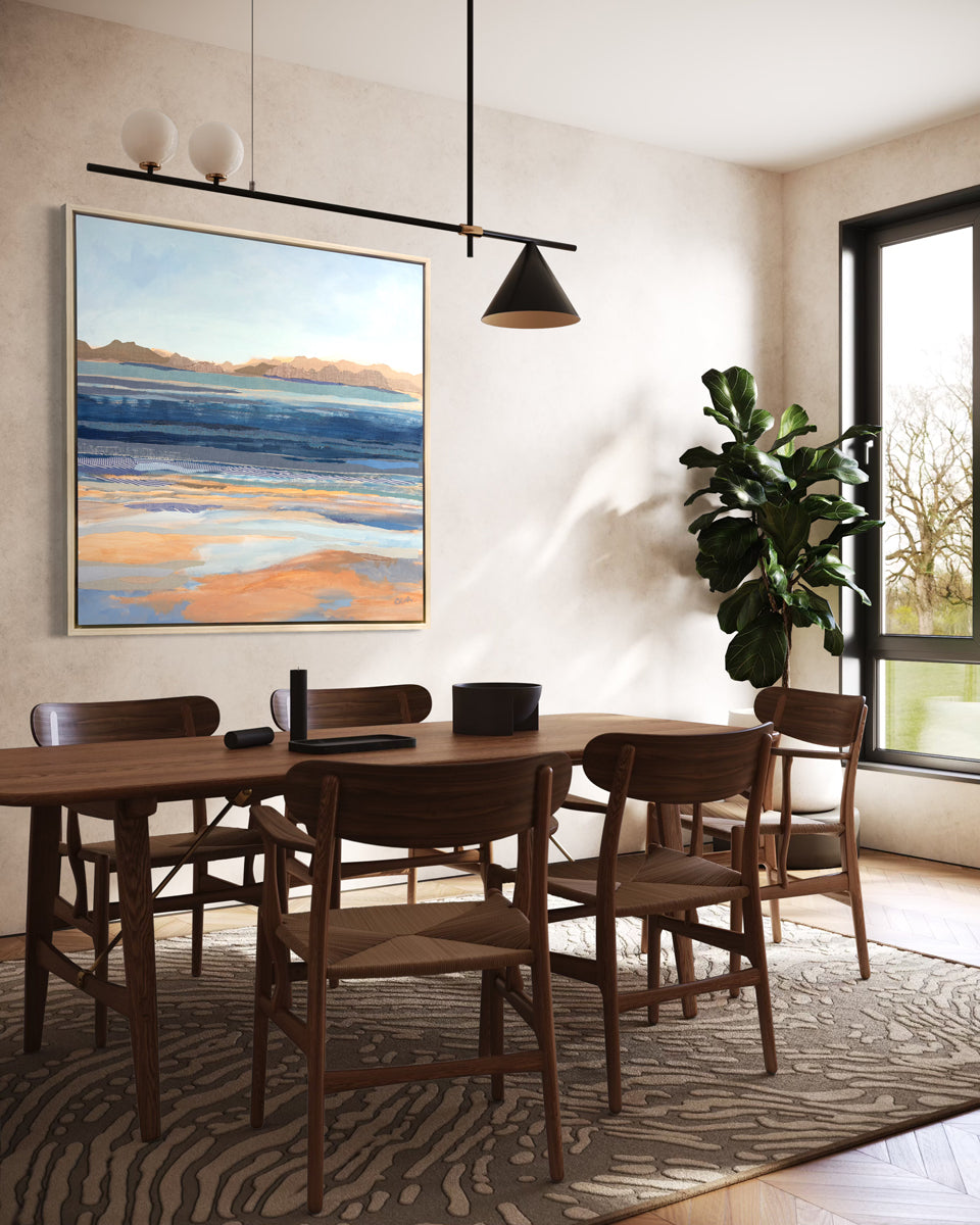 Coast Lines 1 - Open Edition Canvas Print