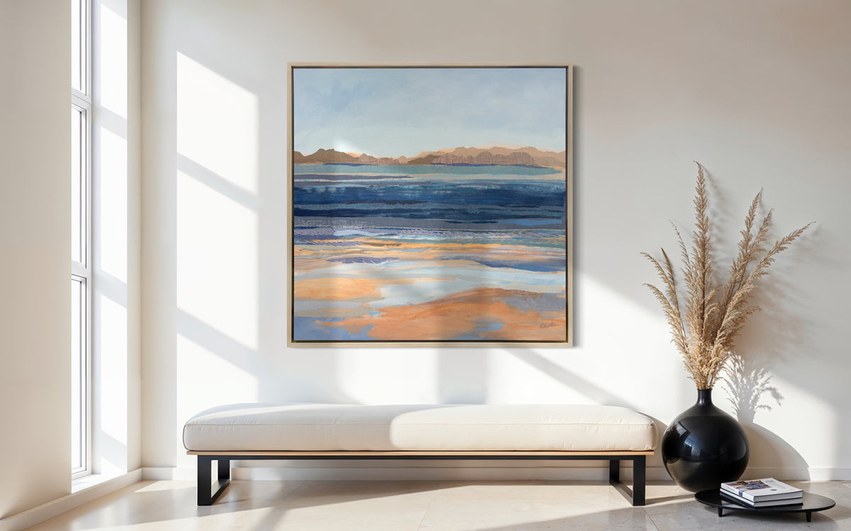 Coast Lines 1 - Open Edition Canvas Print