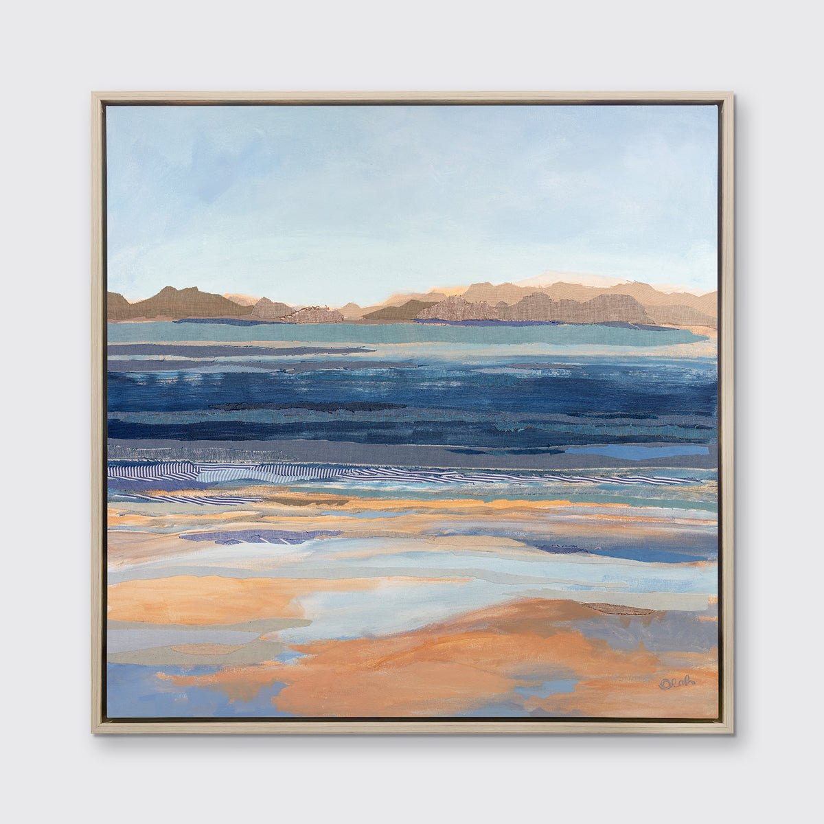 Coast Lines 1 - Open Edition Canvas Print