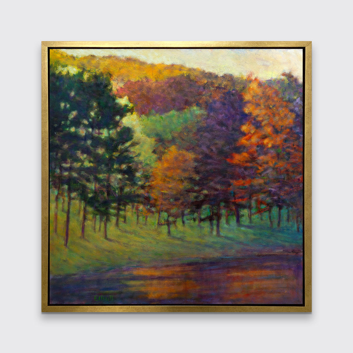 Color at the Lake - Open Edition Canvas Print