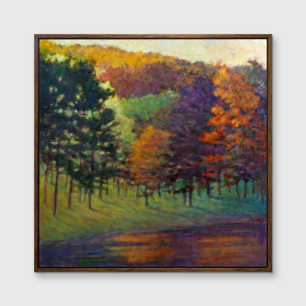 Color at the Lake - Open Edition Canvas Print