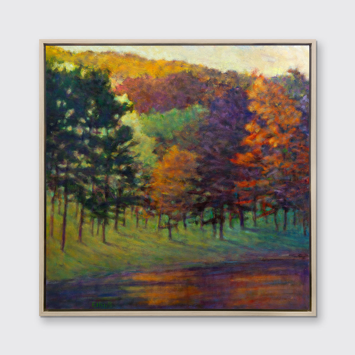 Color at the Lake - Open Edition Canvas Print