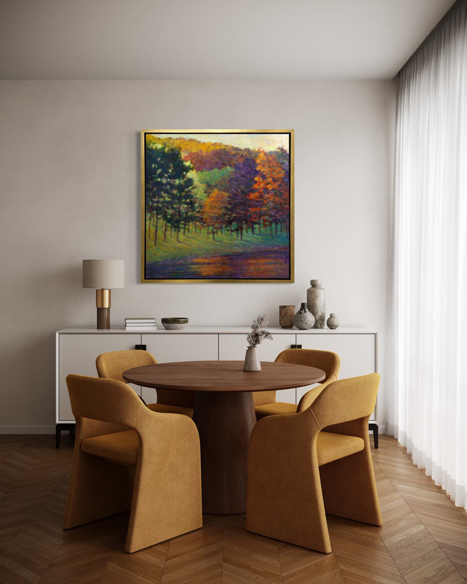 Color at the Lake - Open Edition Canvas Print