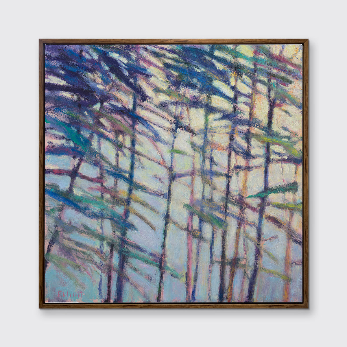 Colors in the Breeze I - Open Edition Canvas Print