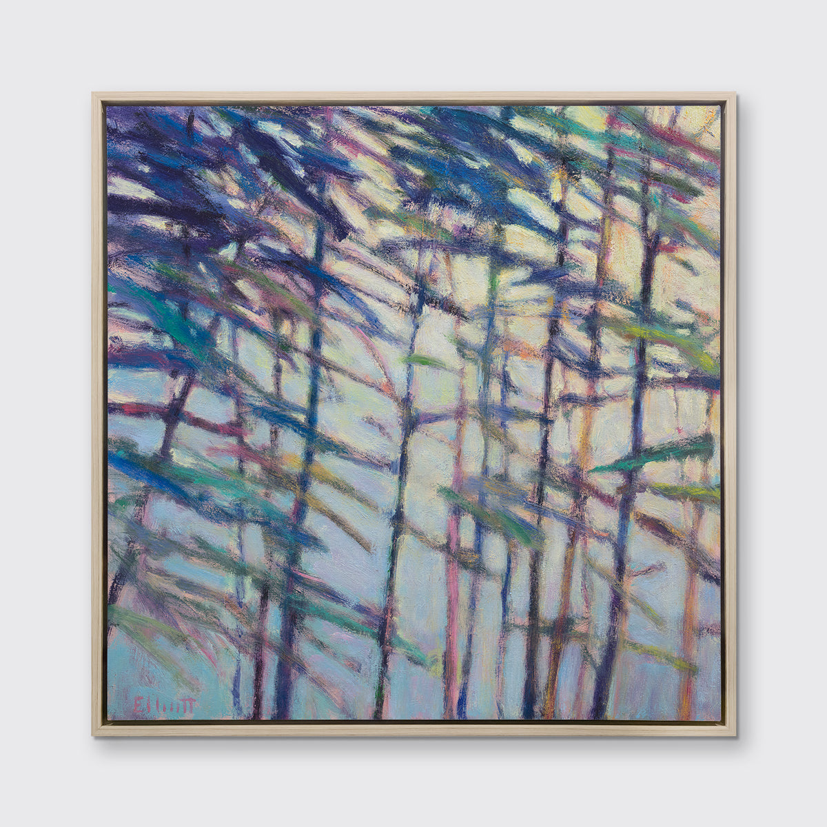 Colors in the Breeze I - Open Edition Canvas Print