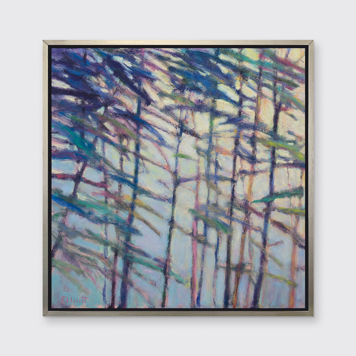 Colors in the Breeze I - Open Edition Canvas Print