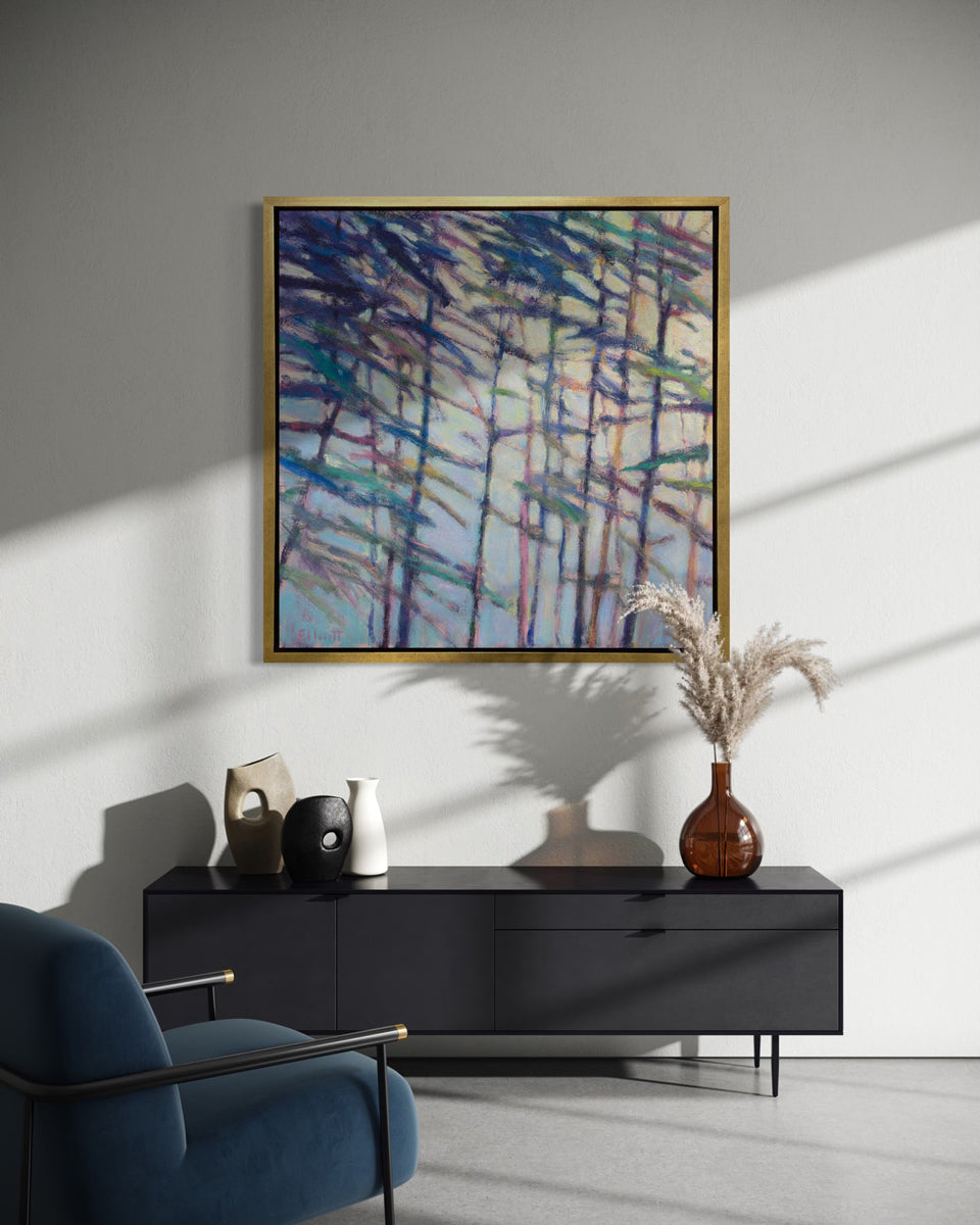 Colors in the Breeze I - Open Edition Canvas Print
