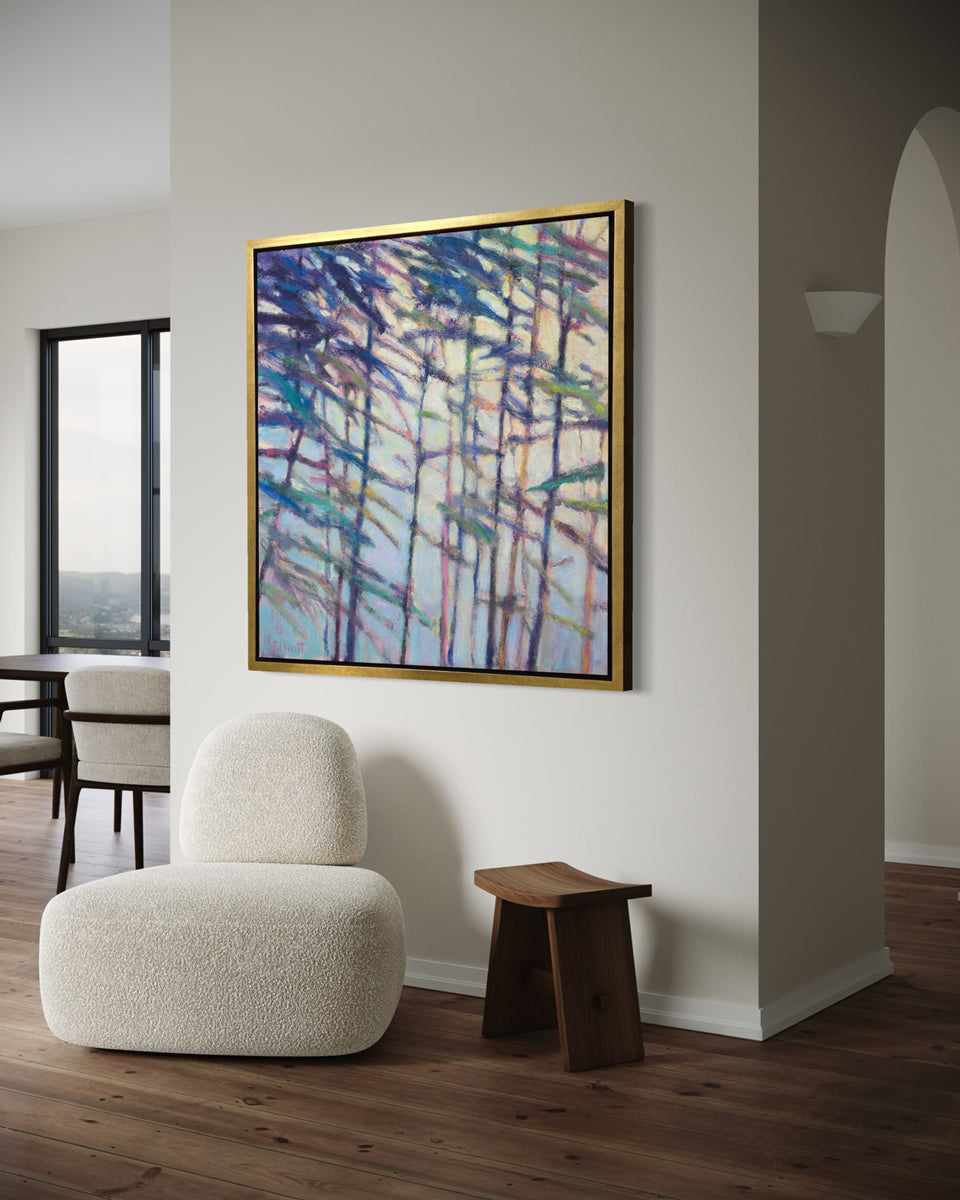Colors in the Breeze I - Open Edition Canvas Print