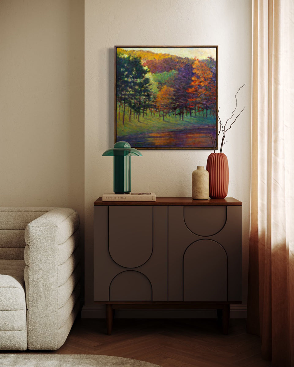 Color at the Lake - Open Edition Canvas Print