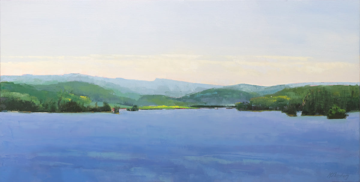 A landscape art print by Molly Doe Wensberg. 